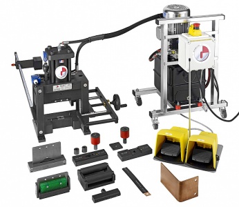 Herramientas para electricista, cizalla, punzón, dobladora de barras de cobre 125mm